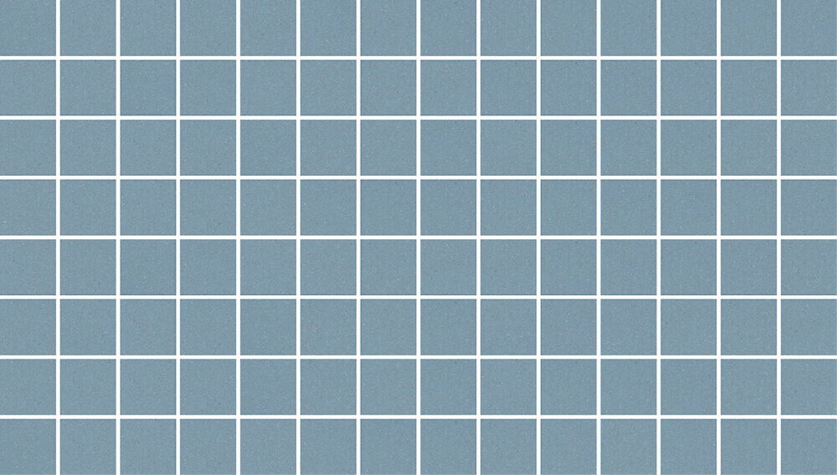 Pukkila Natura Victoria Granada lasittamaton porcelanato mosaiikki seinälaatta lattialaatta 2,9X2,9 Sininen tasapintainen matta sininen yksivärinen