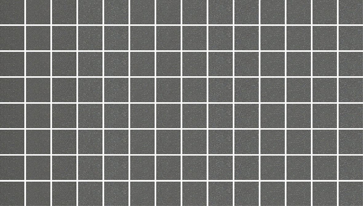 Pukkila Natura Victoria Granada lasittamaton porcelanato mosaiikki seinälaatta lattialaatta 2,9X2,9 Musta tasapintainen matta musta yksivärinen