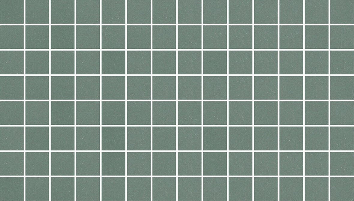 Pukkila Natura Victoria Granada lasittamaton porcelanato mosaiikki seinälaatta lattialaatta 2,9X2,9 Tummanvihreä tasapintainen matta vihreä yksivärine