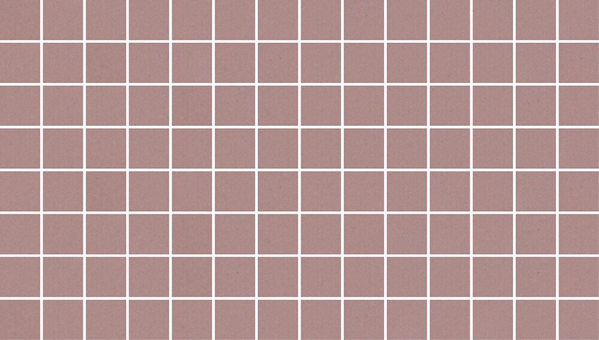 Pukkila Natura Victoria Granada lasittamaton porcelanato mosaiikki seinälaatta lattialaatta 2,9X2,9 Roosa tasapintainen matta punainen yksivärinen