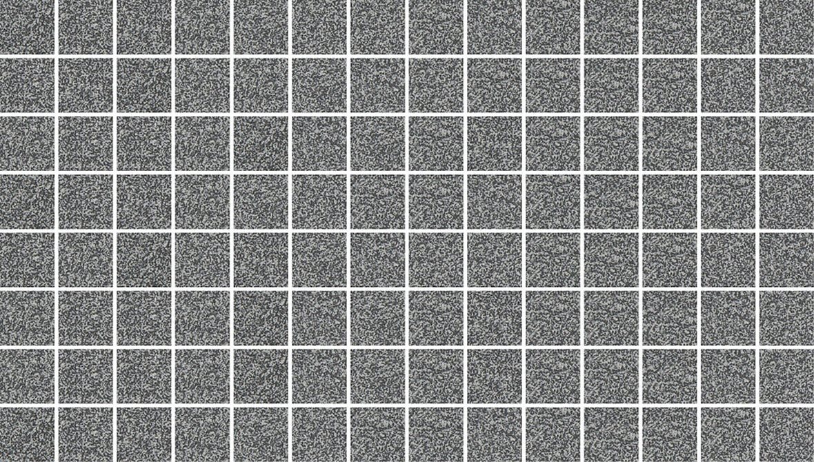 Pukkila Natura Victoria Granada lasittamaton porcelanato mosaiikki seinälaatta lattialaatta 2,9X2,9 Speckled Black/White tasapintainen matta musta yks