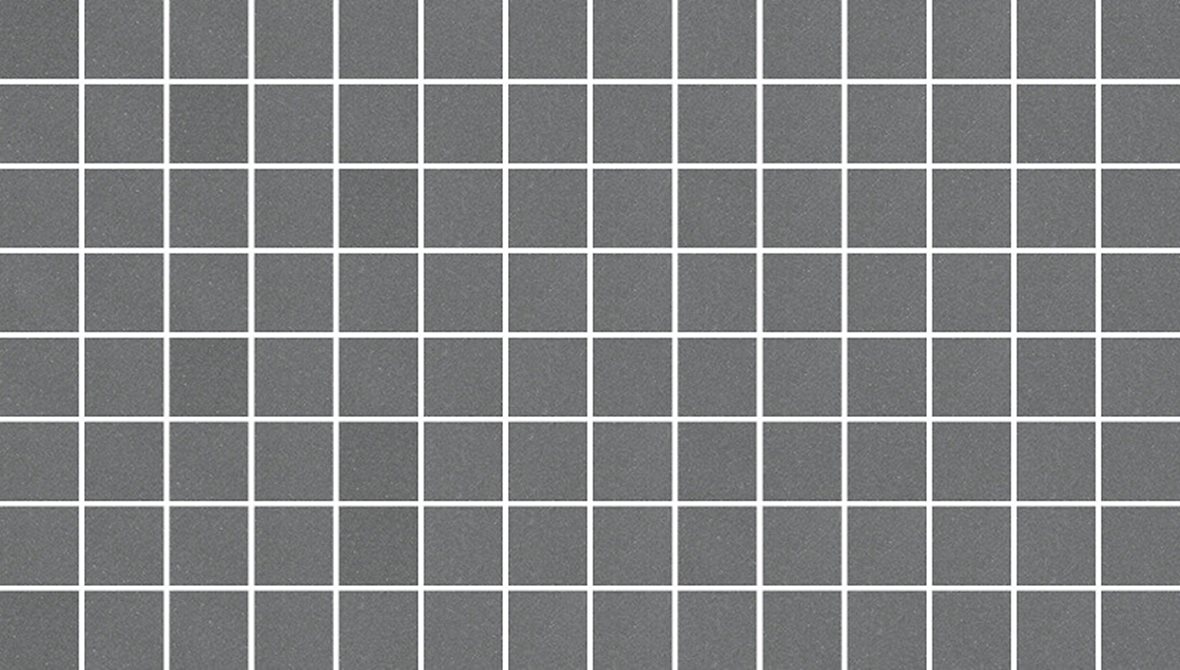 Pukkila Natura Victoria Granada lasittamaton porcelanato mosaiikki seinälaatta lattialaatta 2,9X2,9 Grafiitinharmaa tasapintainen matta harmaa yksivär