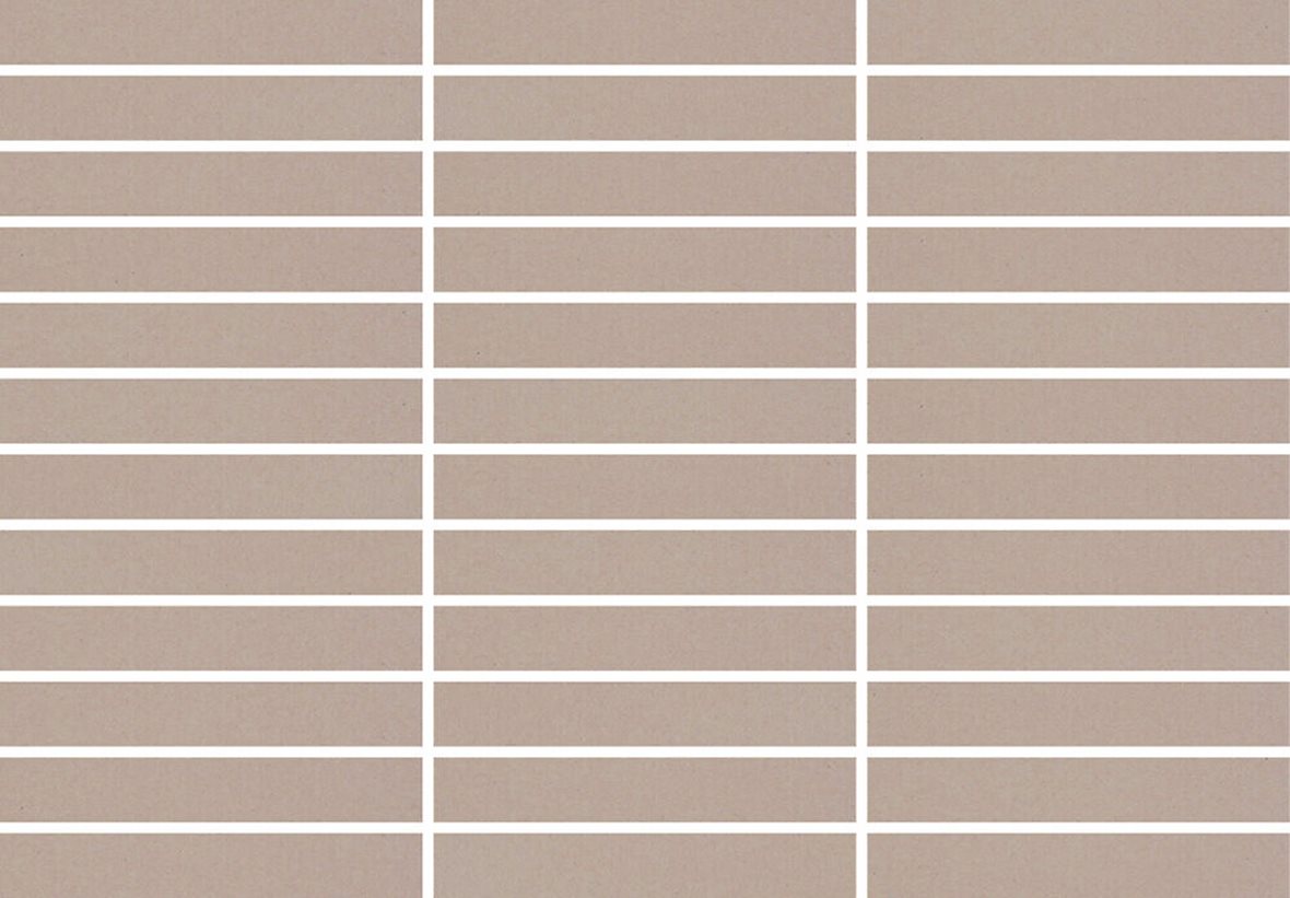 Pukkila Natura Victoria Barcelona lasittamaton porcelanato mosaiikki seinälaatta lattialaatta 2,1X13,7 Vanha roosa tasapintainen matta punainen yksivä