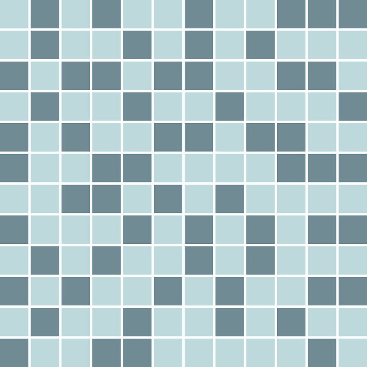 Pukkila Mosaico Porcelanico lasittamaton porcelanato mosaiikki seinälaatta lattialaatta 2,5X2,5 tasapintainen matta keskitumma moniväri värisekoitelma