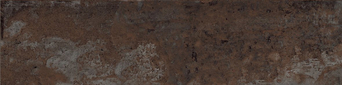 LPC Patina lasitettu porcelanato seinälaatta lattialaatta ulkolaatta 30X120 02 ruoste tasapintainen matta tumma ruskea metalli