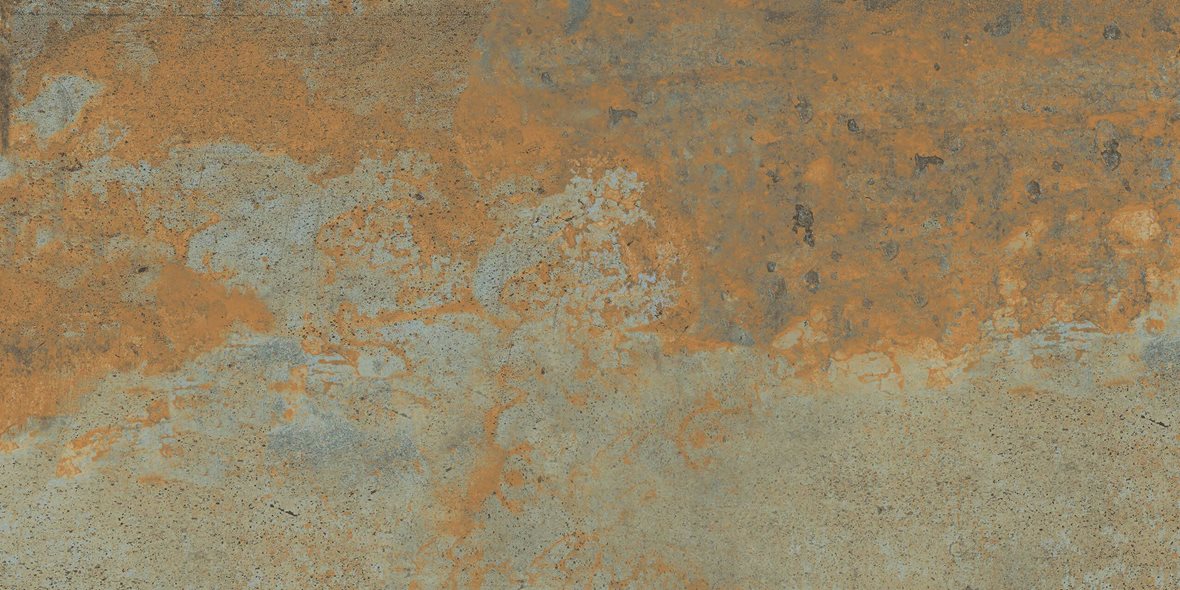 LPC Patina lasitettu porcelanato seinälaatta lattialaatta ulkolaatta 50X100 04 vihreä tasapintainen matta keskitumma vihreä metalli