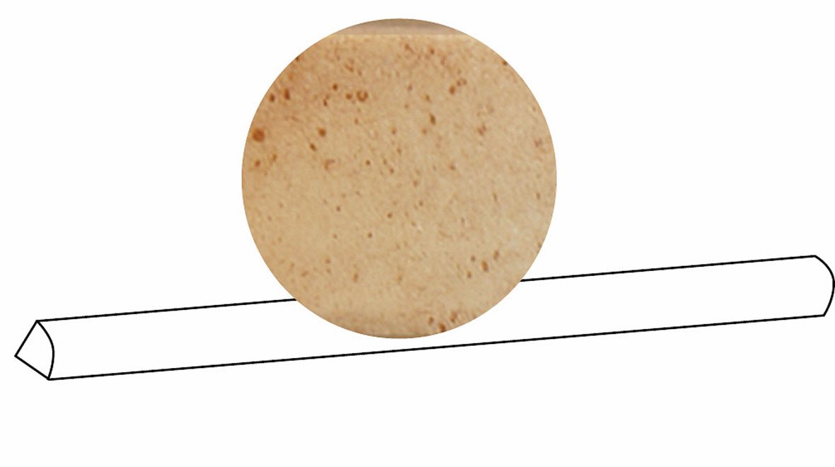 LPC Provence lasitettu boordi 1,4X45 03 ruska laineileva kiiltävä vaalea beige vivahteikas