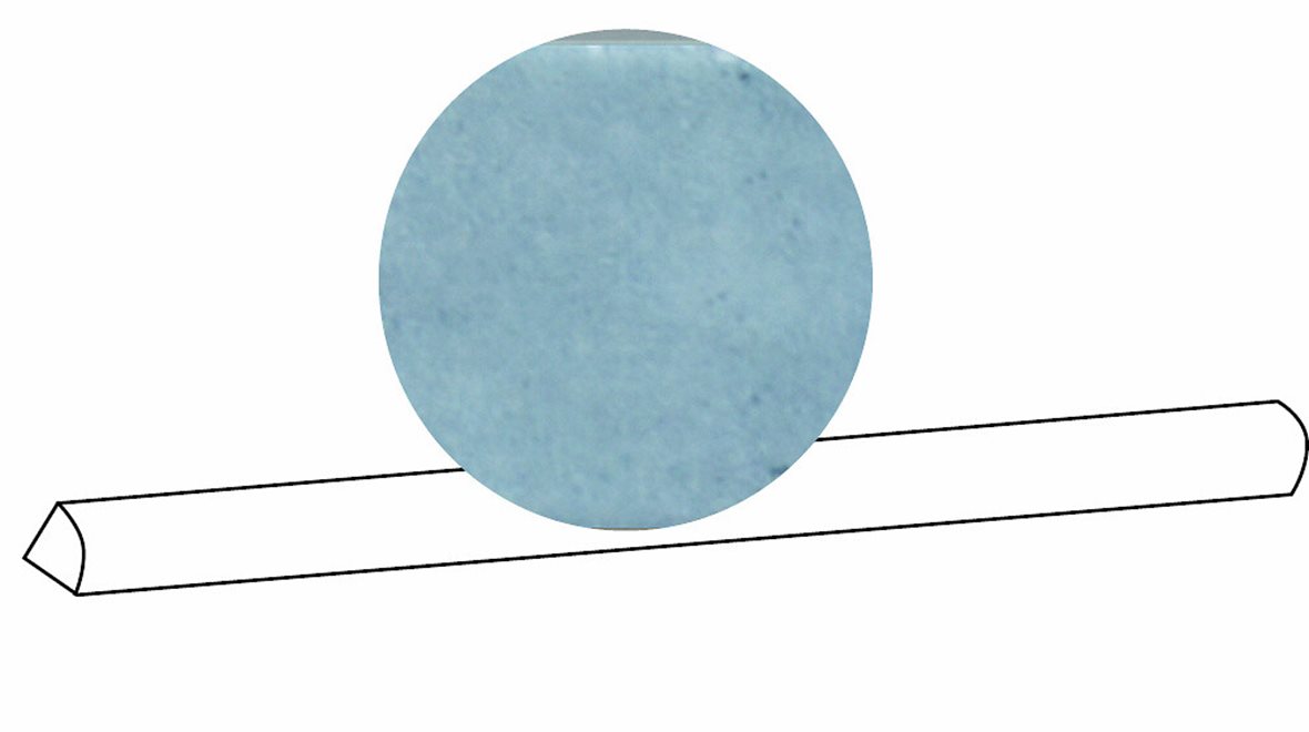 LPC Provence lasitettu boordi 1,4X45 09 capri laineileva kiiltävä vaalea turkoosi vivahteikas