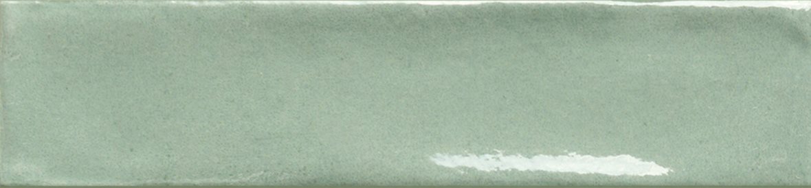 LPC Polar lasitettu porcelanato seinälaatta ulkolaatta 4,8X20 09 jade laineileva kiiltävä vaalea turkoosi vivahteikas