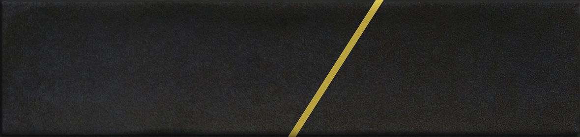 LPC Polar lasitettu kuviolaatta 4,8X20 03 musta satunnainen sekoitelma laineileva kiiltävä tumma musta vivahteikas