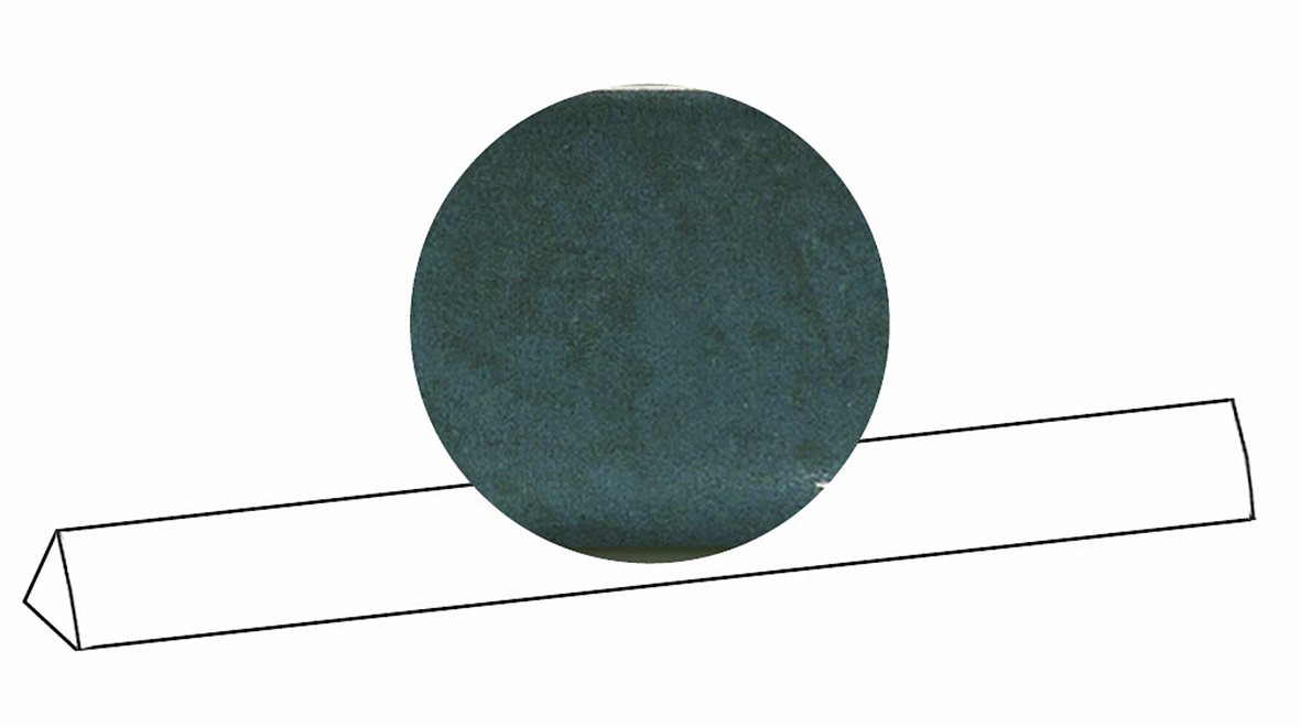 LPC Polar lasitettu boordi 0,5X20 01 petrooli laineileva kiiltävä tumma turkoosi vivahteikas