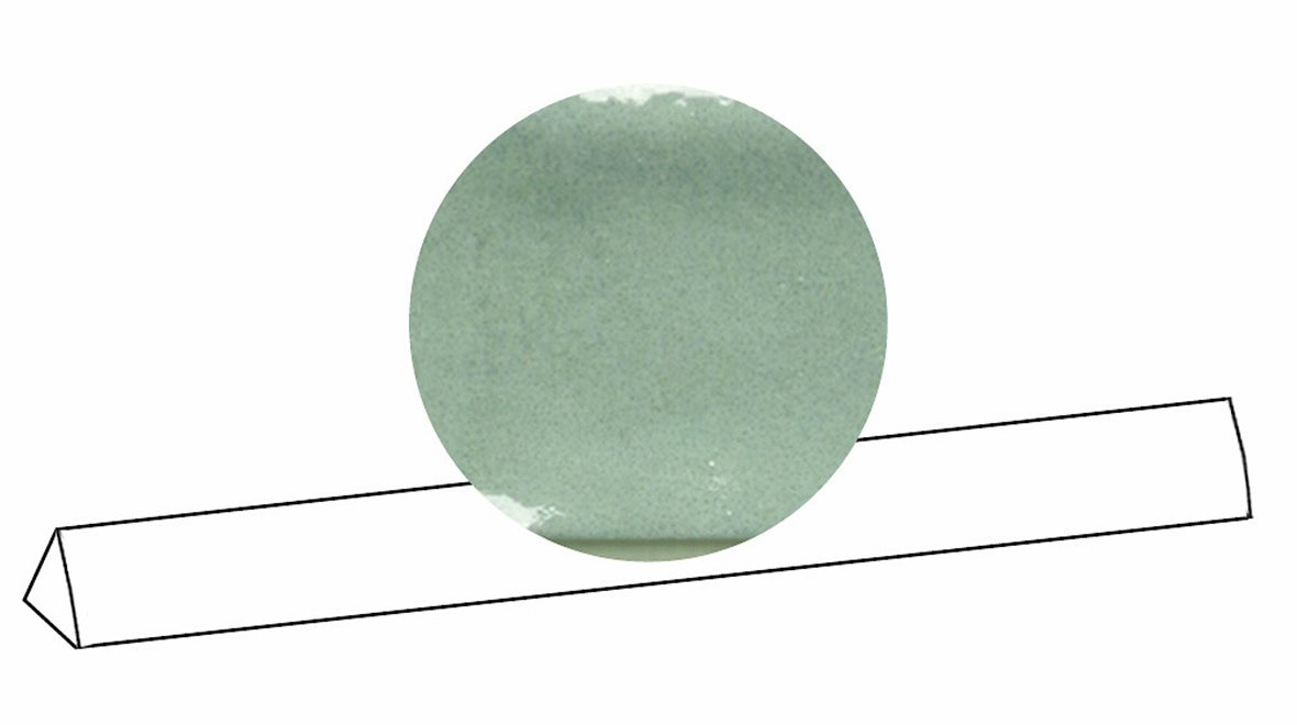 LPC Polar lasitettu boordi 0,5X20 09 jade laineileva kiiltävä vaalea turkoosi vivahteikas