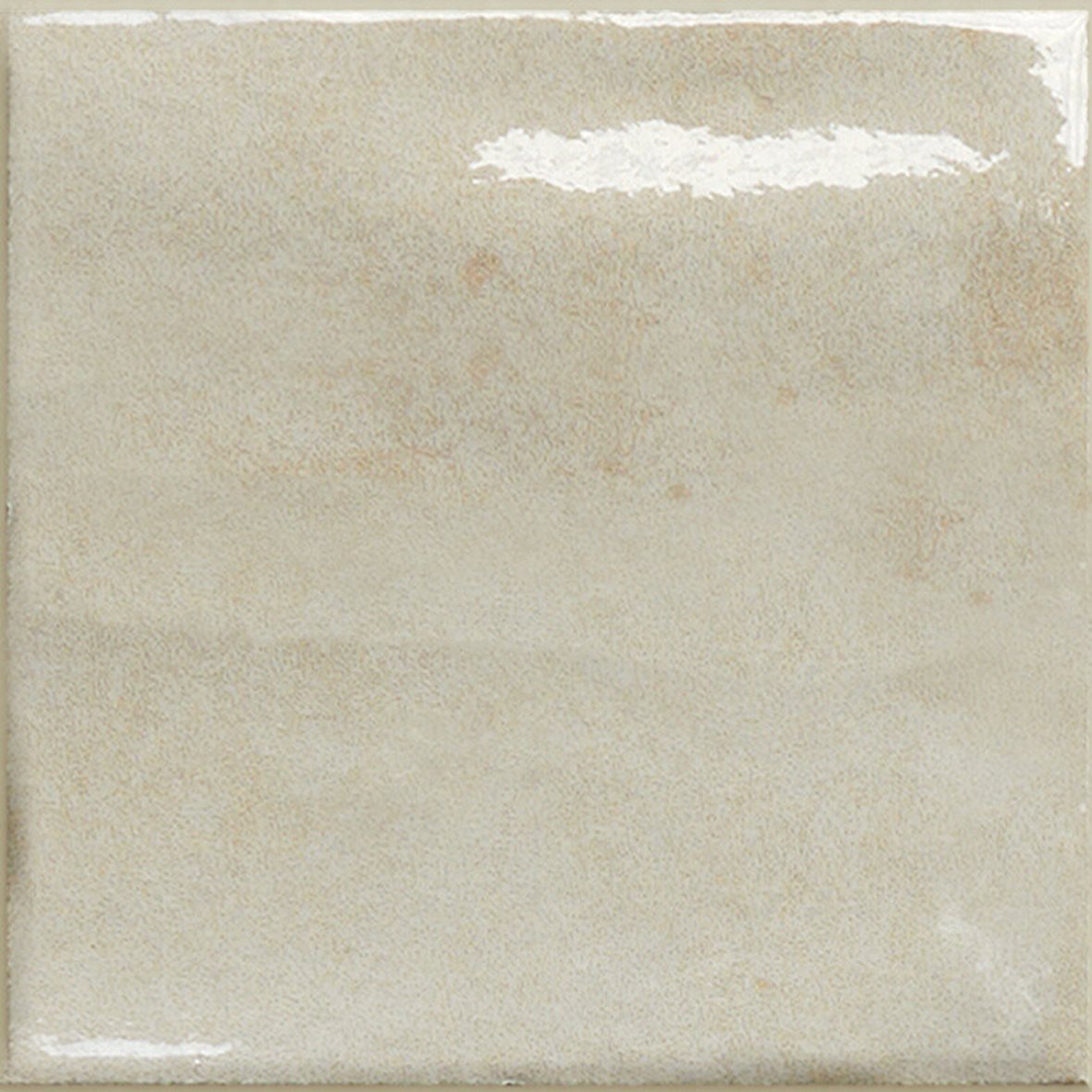 LPC Polar lasitettu porcelanato seinälaatta ulkolaatta 10X10 07 hiekka laineileva kiiltävä vaalea beige vivahteikas