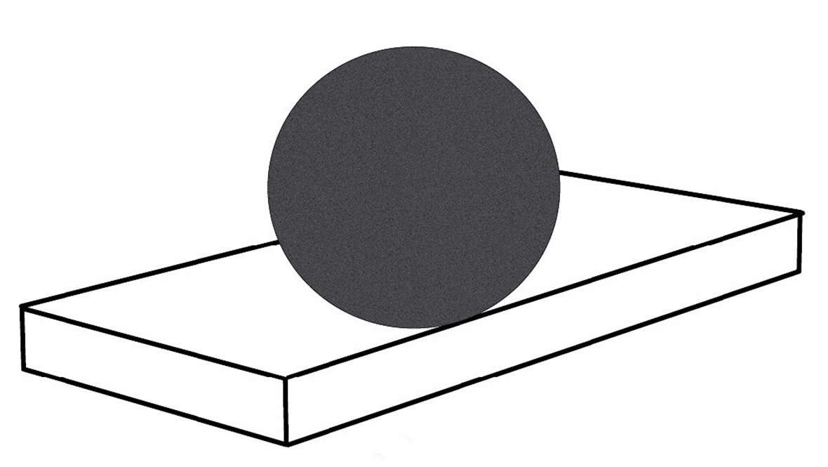 Pukkila Downtown DT lasittamaton porraslaatta reunalla kulmapala 33X120 04 antrasiitti tasapintainen matta vasen tumma musta betoni