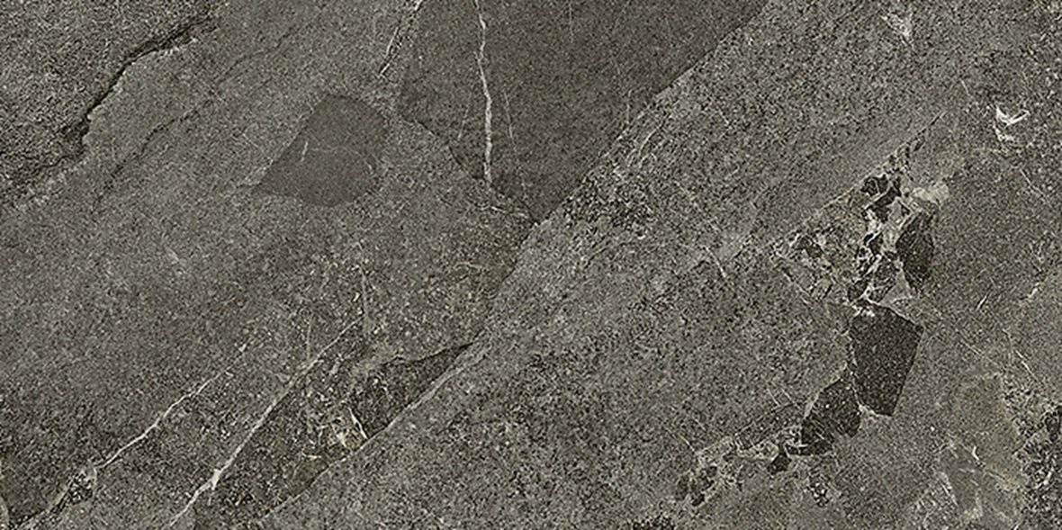 LPC Meteor lasitettu porcelanato lattialaatta ulkolaatta 30X60 R03 antrasiitti karhennettu matta R11 tumma harmaa kivi