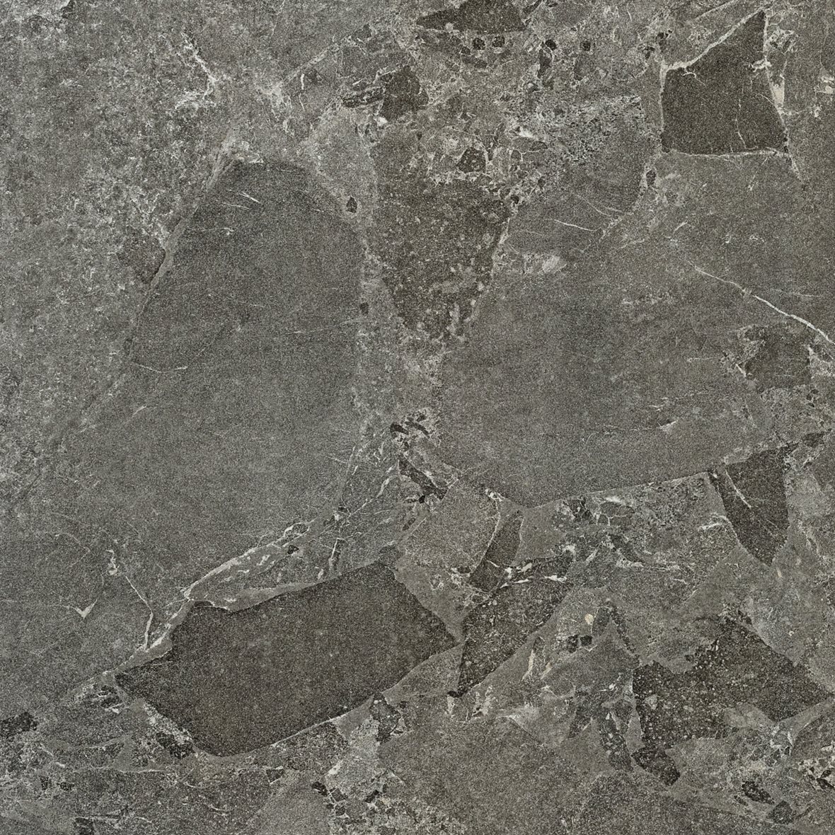 LPC Meteor lasitettu porcelanato lattialaatta ulkolaatta 60X60 03 antrasiitti tasapintainen matta R11 tumma harmaa kivi