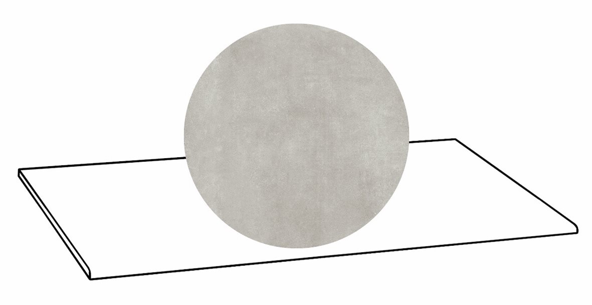 LPC Stage M STG lasittamaton porraslaatta 33X120 02 tuhka tasapintainen matta R10