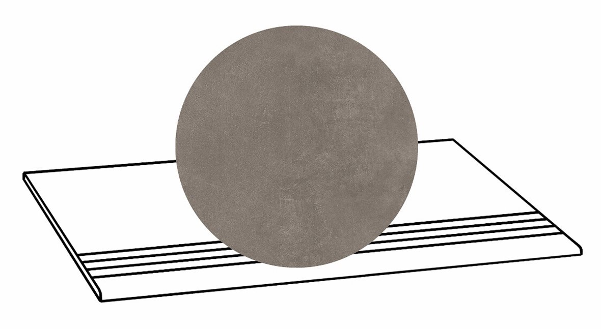 LPC Stage M STG lasittamaton porraslaatta liukuesteuralla 33X80 04 grafiitti tasapintainen matta R10