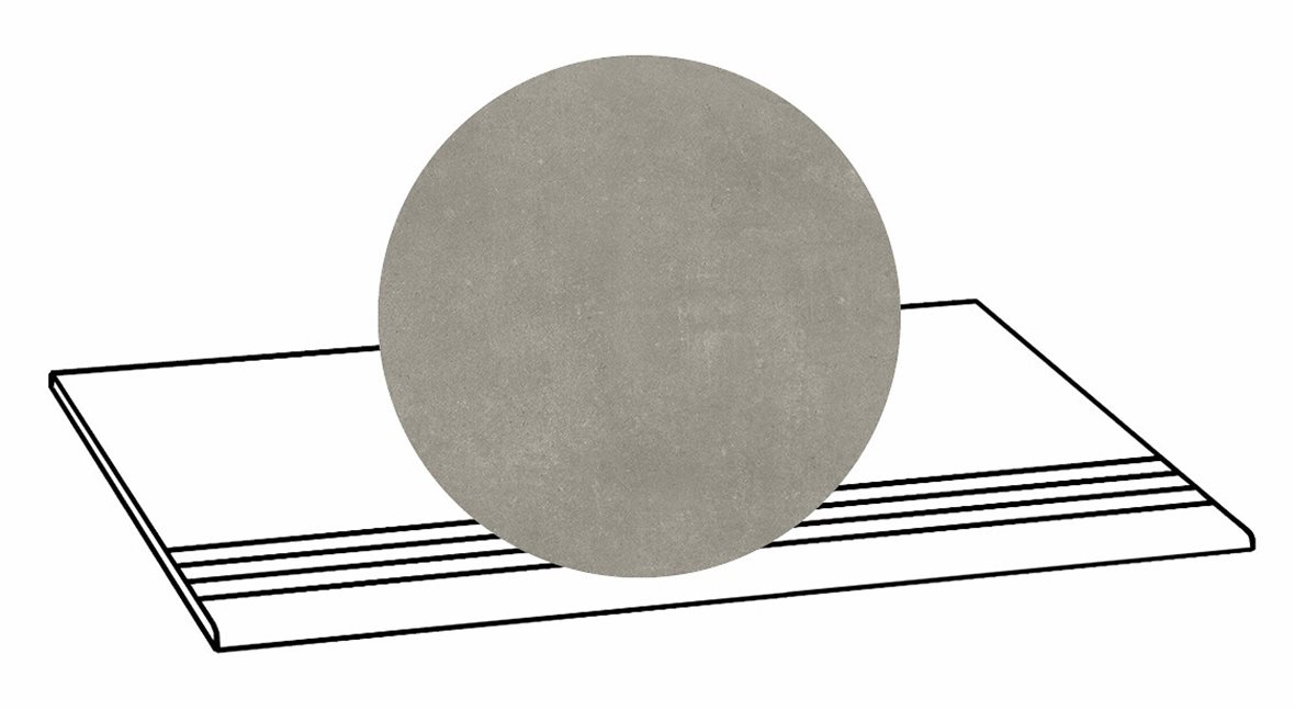 LPC Stage M STG lasittamaton porraslaatta liukuesteuralla 33X80 03 betoni tasapintainen matta R10