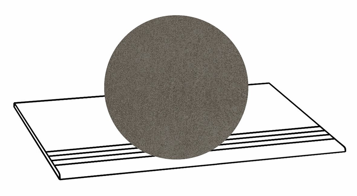 LPC Stage M STG lasittamaton porraslaatta liukuesteuralla 33X80 09 kaarna tasapintainen matta R10