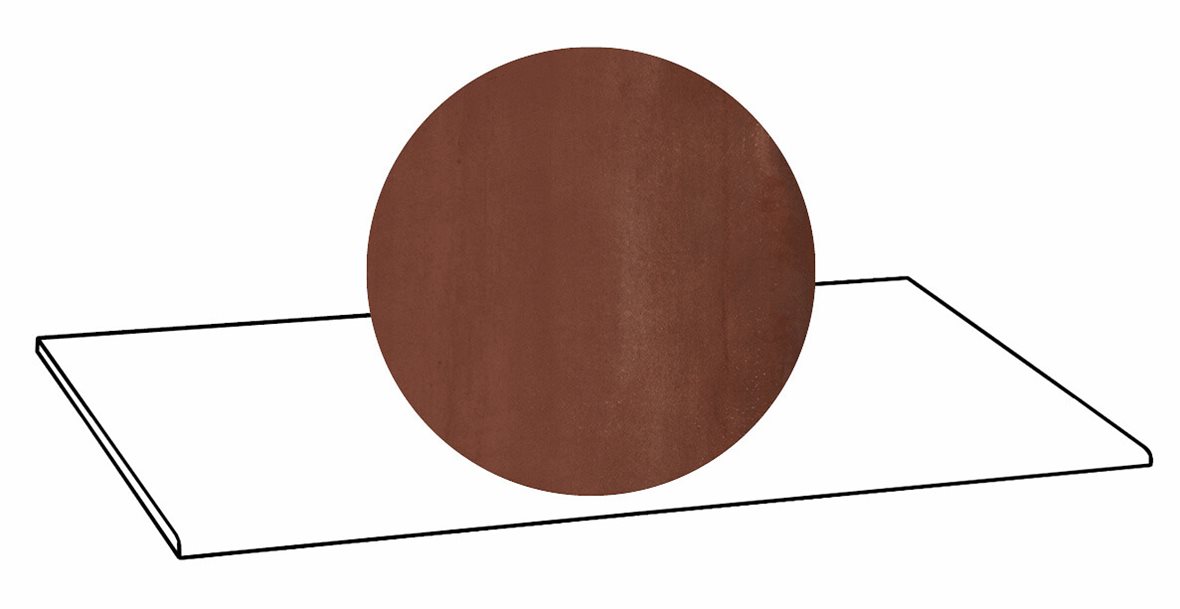 LPC Stage M STG lasittamaton porraslaatta 33X120 11 kupari tasapintainen silotettu matta R09