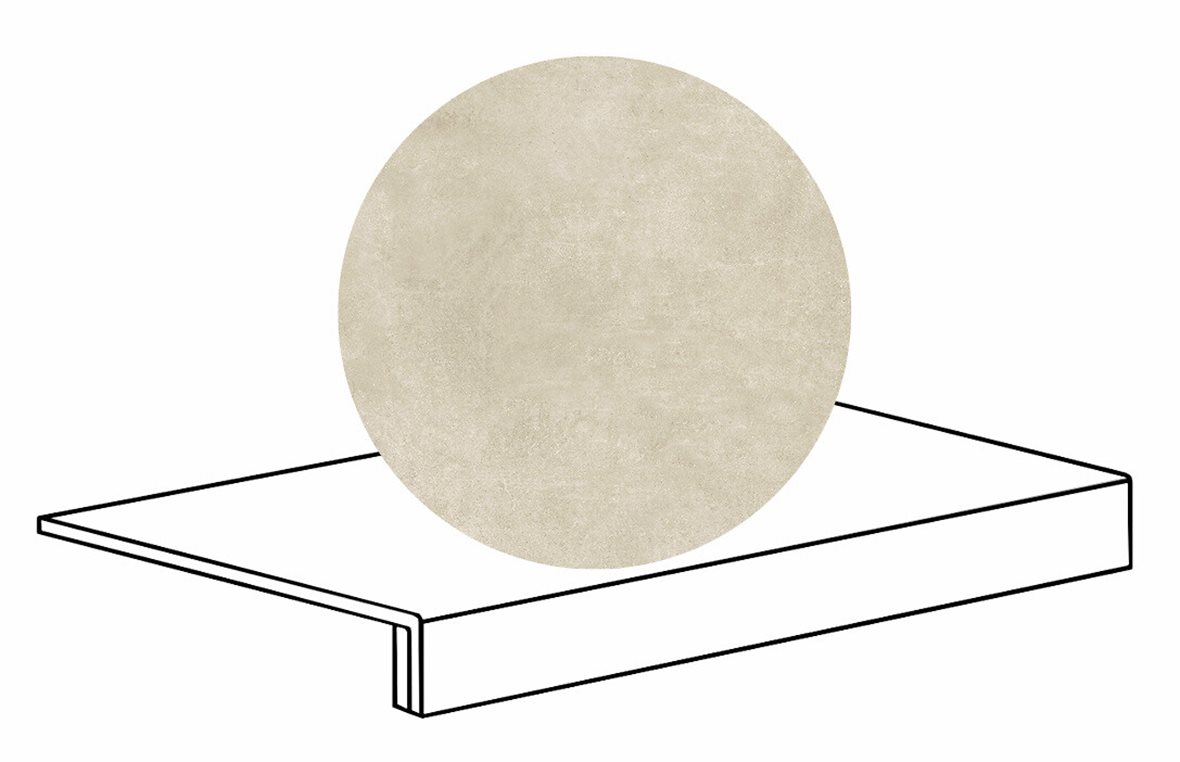 LPC Stage M STG lasittamaton porraslaatta reunalla 33X60 13 Aavikko tasapintainen matta beige