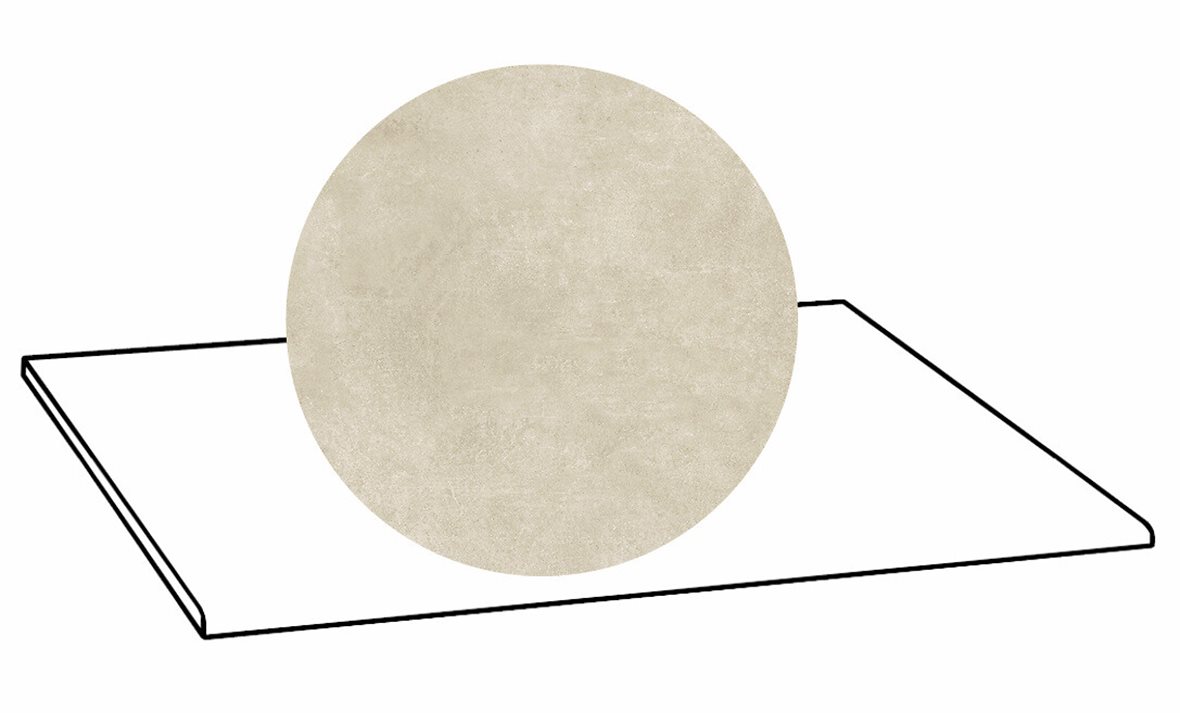 LPC Stage M STG lasittamaton porraslaatta 30X60 13 Aavikko tasapintainen silotettu matta R09 beige betoni