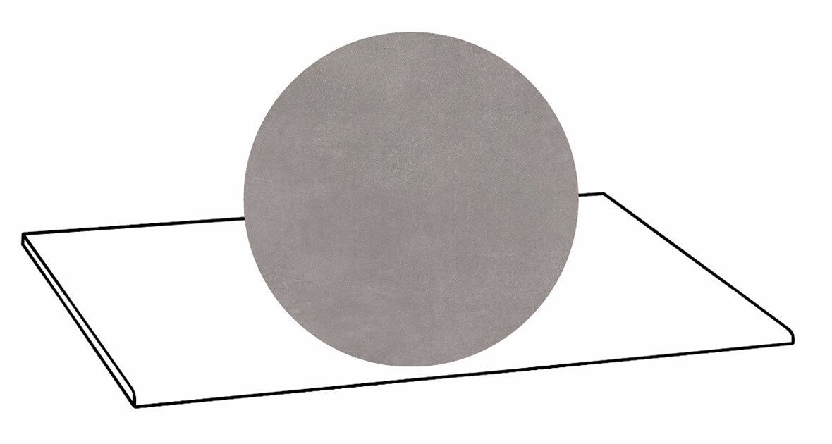 LPC Stage M STG lasittamaton porraslaatta 33X80 20 Basaltti tasapintainen matta R10 harmaa