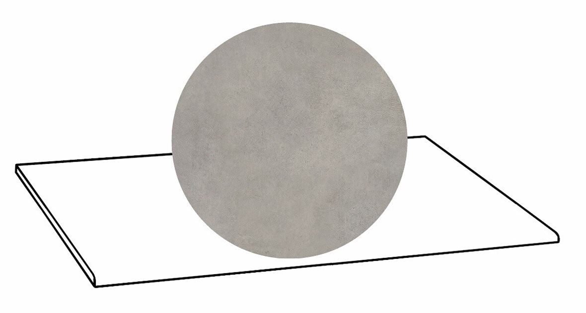 LPC Stage M STG lasittamaton porraslaatta 33X80 15 Harmaa tasapintainen matta R10 beige