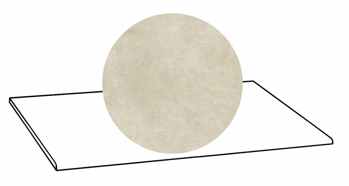 LPC Stage M STG lasittamaton porraslaatta 33X80 13 Aavikko tasapintainen silotettu matta R09 beige