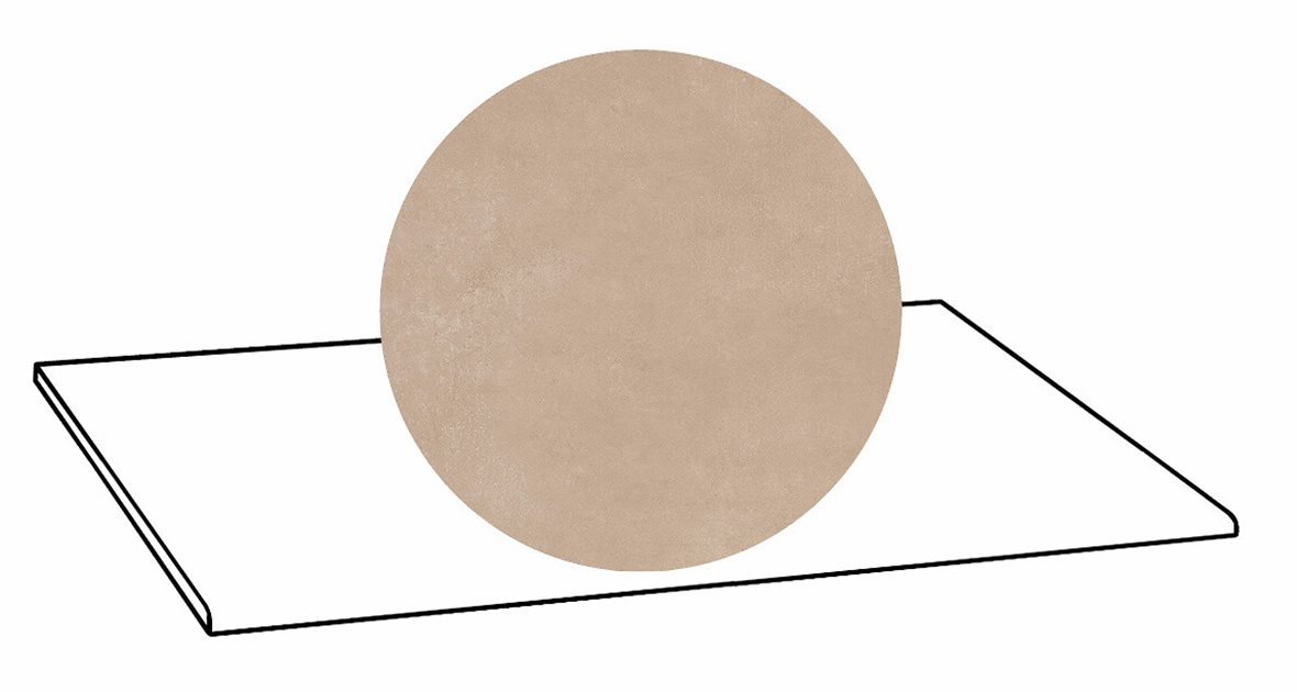 LPC Stage M STG lasittamaton porraslaatta 33X80 17 Siena tasapintainen matta R10 beige