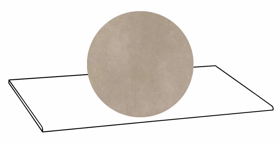 LPC Stage M STG lasittamaton porraslaatta 33X120 18 Taupe tasapintainen silotettu matta R09 beige