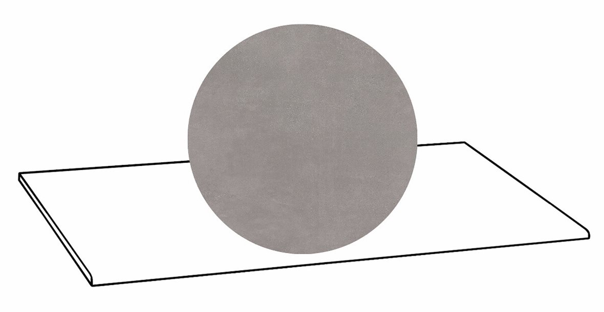 LPC Stage M STG lasittamaton porraslaatta 33X120 20 Basaltti tasapintainen matta R10 harmaa