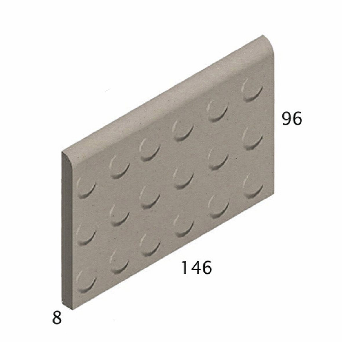 Pukkila Natura lasittamaton porcelanato seinälaatta lattialaatta ulkolaatta 9,6X14,6 vaalea beige 4601BNRC/1C kohokuvioinen matta beige yksivärinen