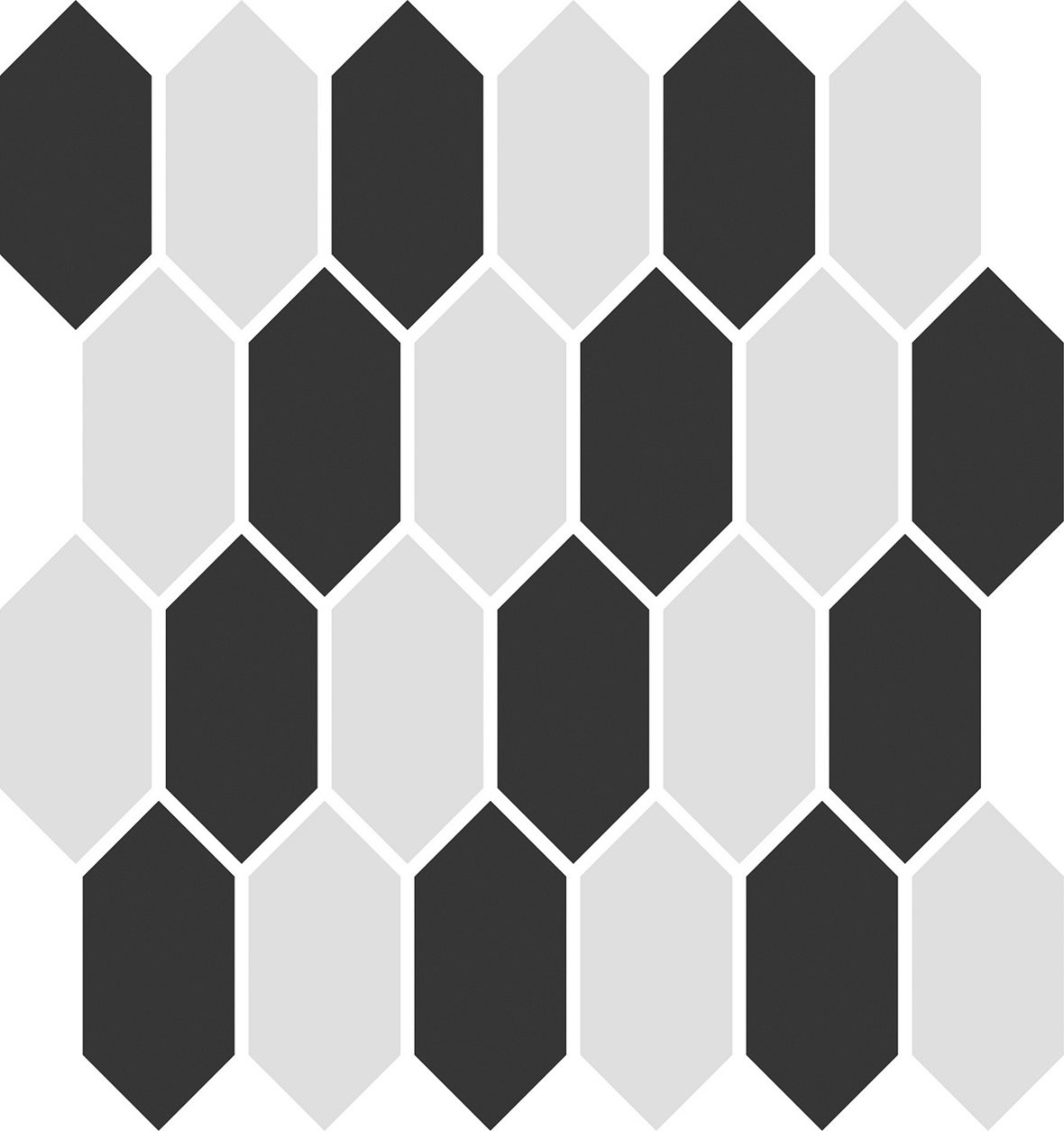 Pukkila Natura Victoria San Diego lasittamaton porcelanato mosaiikki seinälaatta lattialaatta 4,4X9,6 valinnaiset värit tasapintainen matta 6-kulmaine