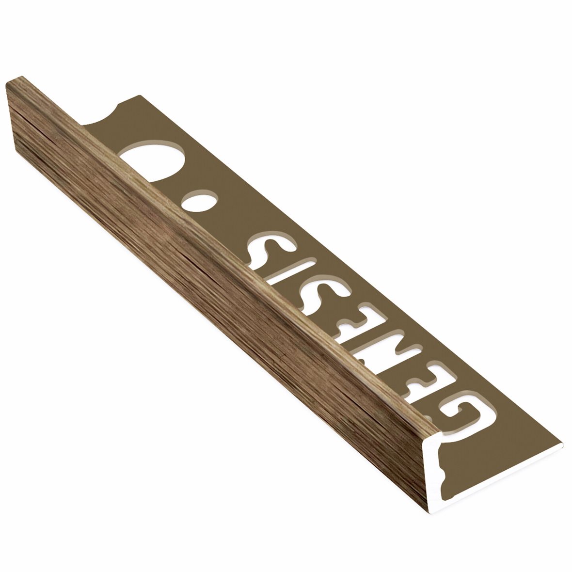 Listatalo laattalista pääte 10 mm alumiini auburn 2,5 m ESA100.79