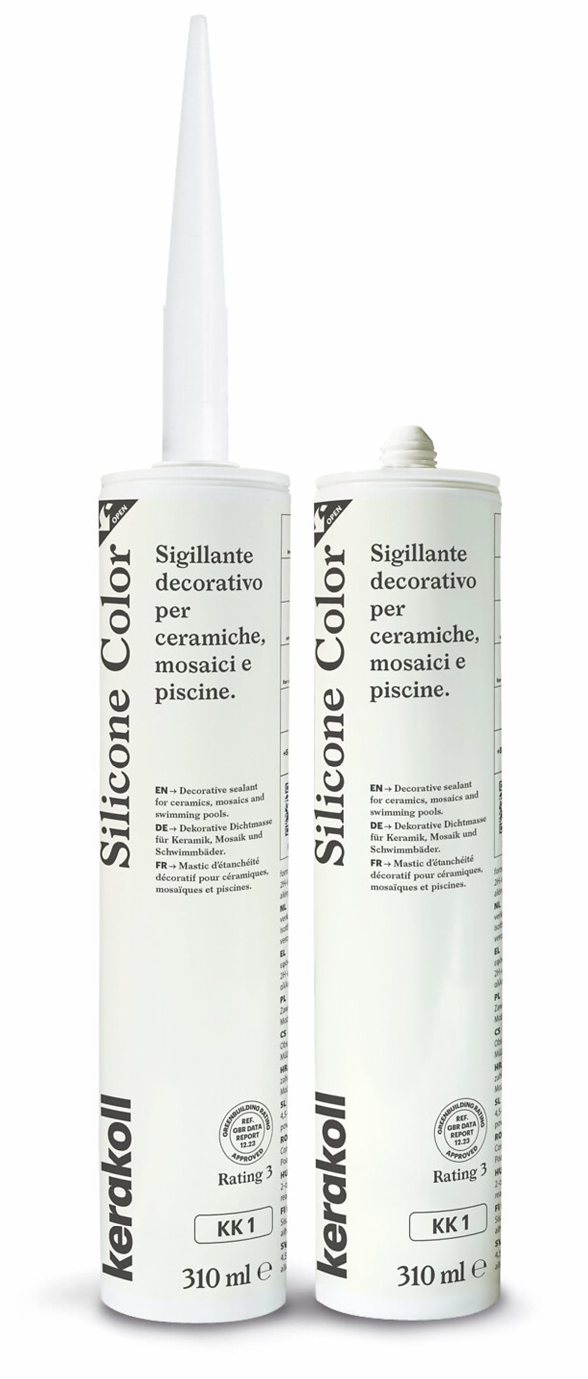 Kerakoll Silicone Color saumausmassa KK1 310 ml