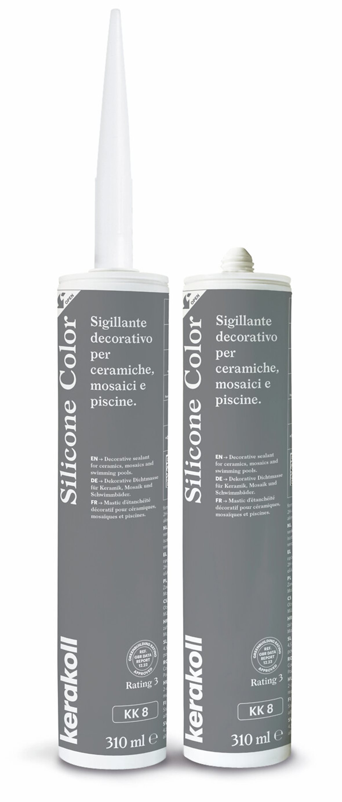 Kerakoll Silicone Color saumausmassa KK8 310 ml