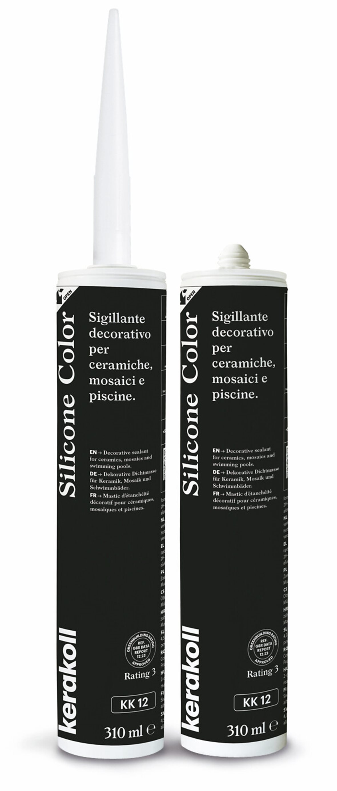 Kerakoll Silicone Color saumausmassa KK12 310 ml