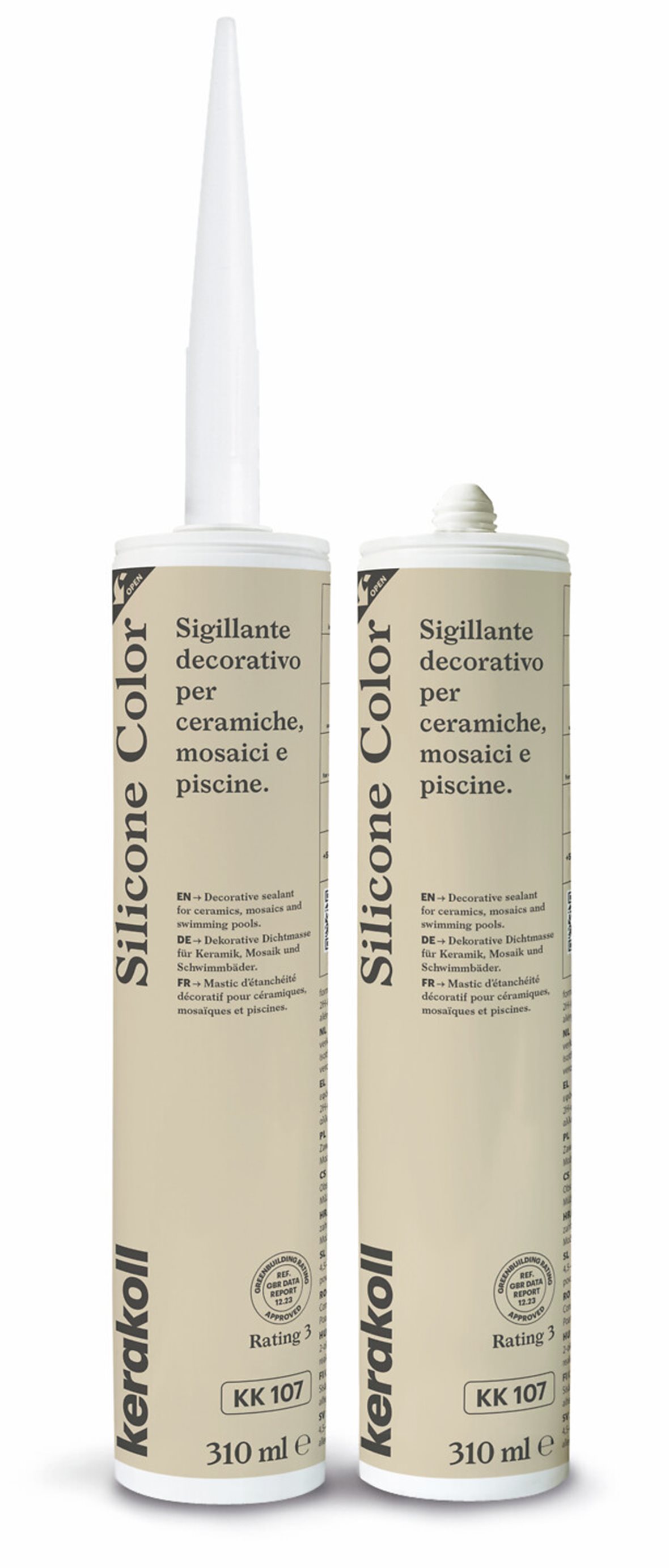 Kerakoll Silicone Color saumausmassa KK107 310 ml