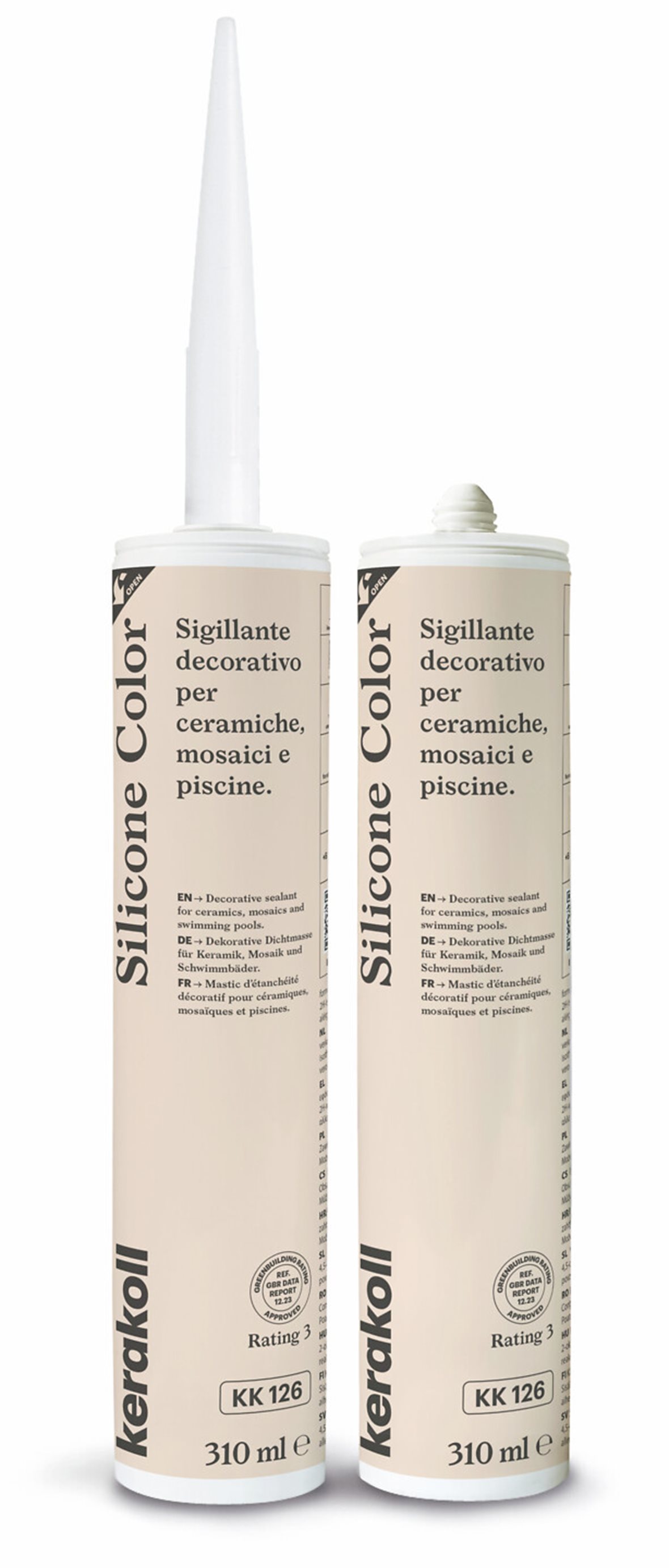 Kerakoll Silicone Color saumausmassa KK126 310 ml