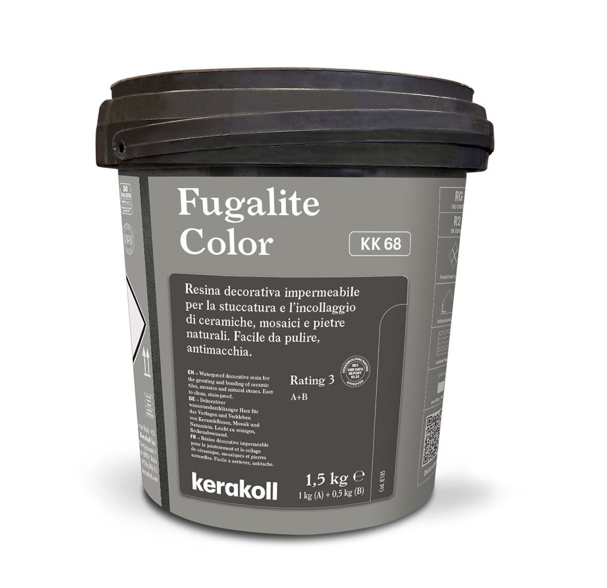 Kerakoll Fugalite Color saumausepoksi KK68 1,5 kg
