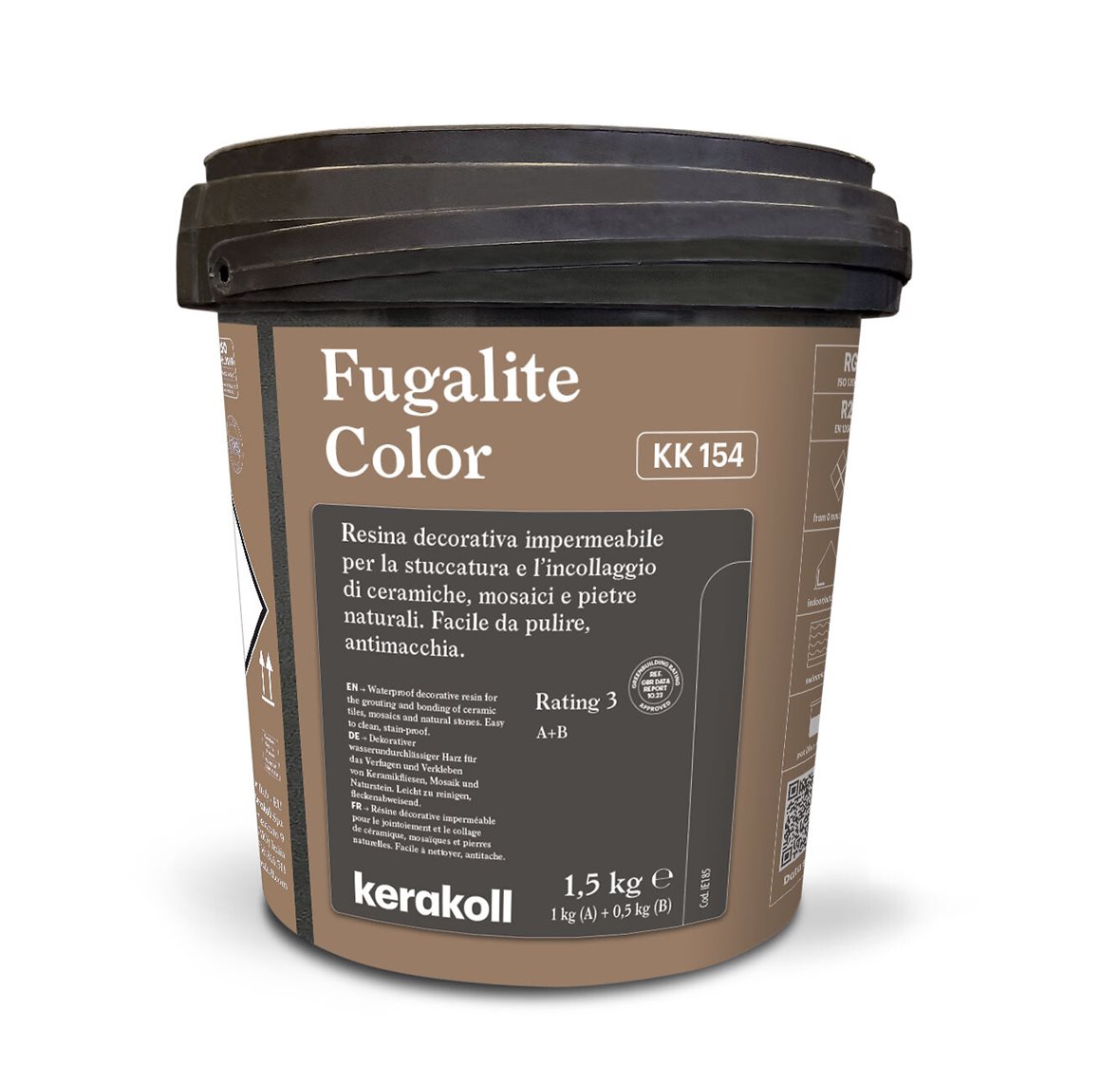 Kerakoll Fugalite Color saumausepoksi KK154 1,5 kg