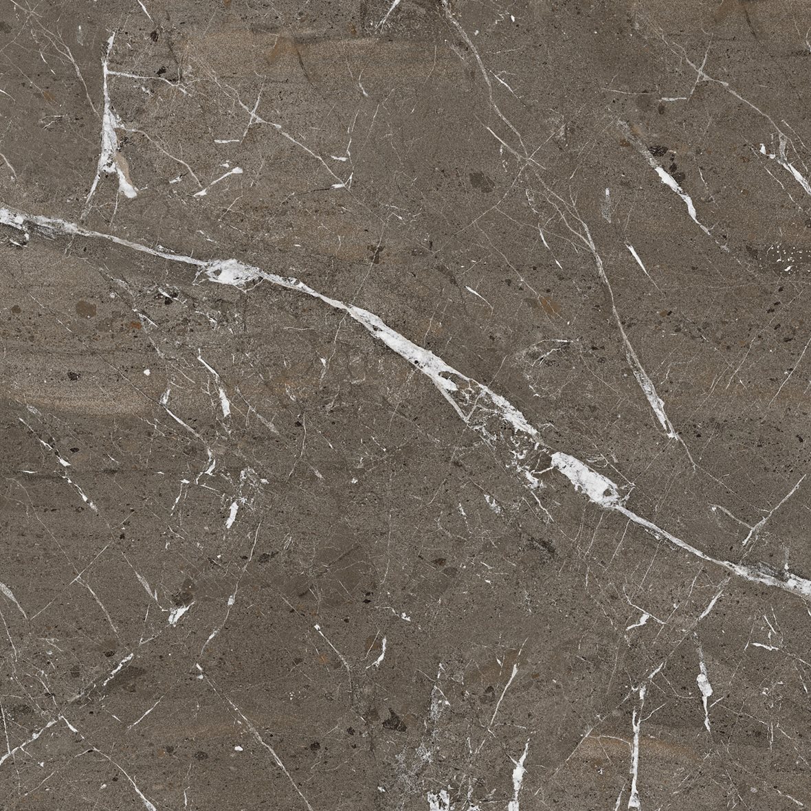 LPC Odyssey lasitettu porcelanato seinälaatta lattialaatta ulkolaatta 90X90 09 Breccia tasapintainen matta tumma ruskea kivi