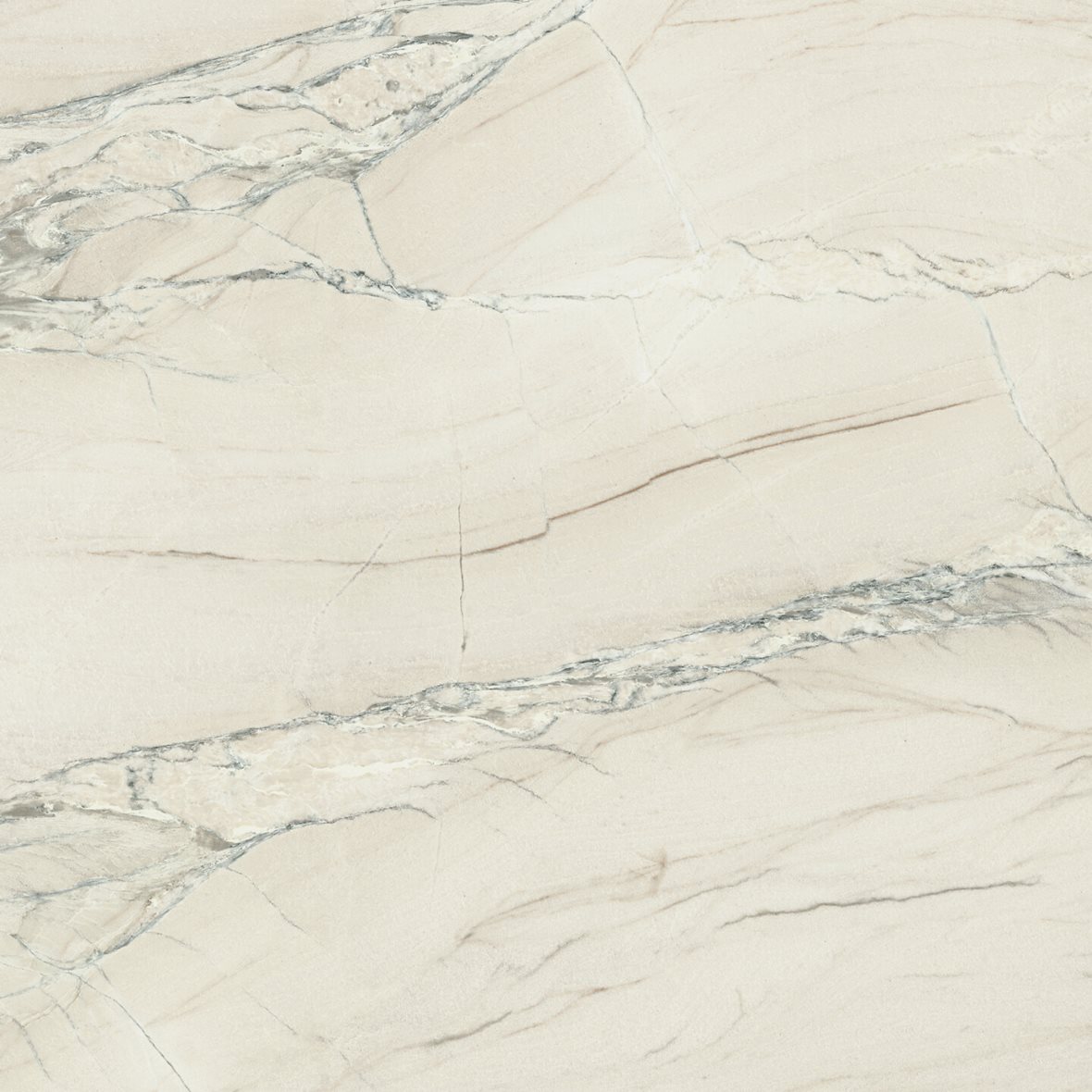 LPC Odyssey lasitettu porcelanato lattialaatta ulkolaatta 90X90X2 R06 Macauba karhennettu matta keskitumma beige kivi