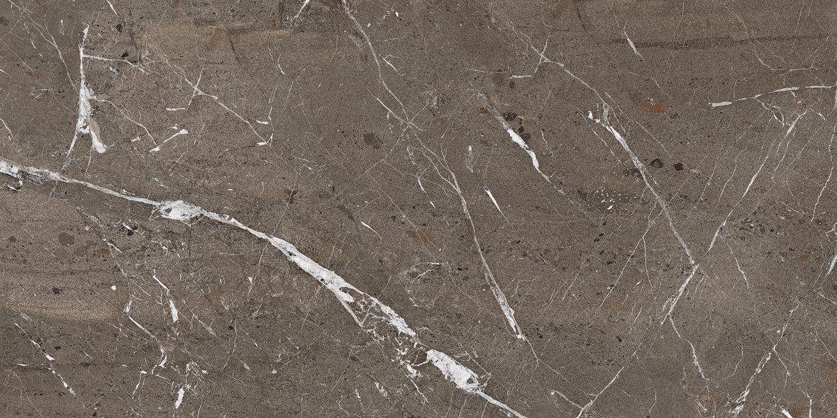 LPC Odyssey lasitettu porcelanato seinälaatta lattialaatta ulkolaatta 60X120 09 Breccia tasapintainen matta tumma ruskea kivi