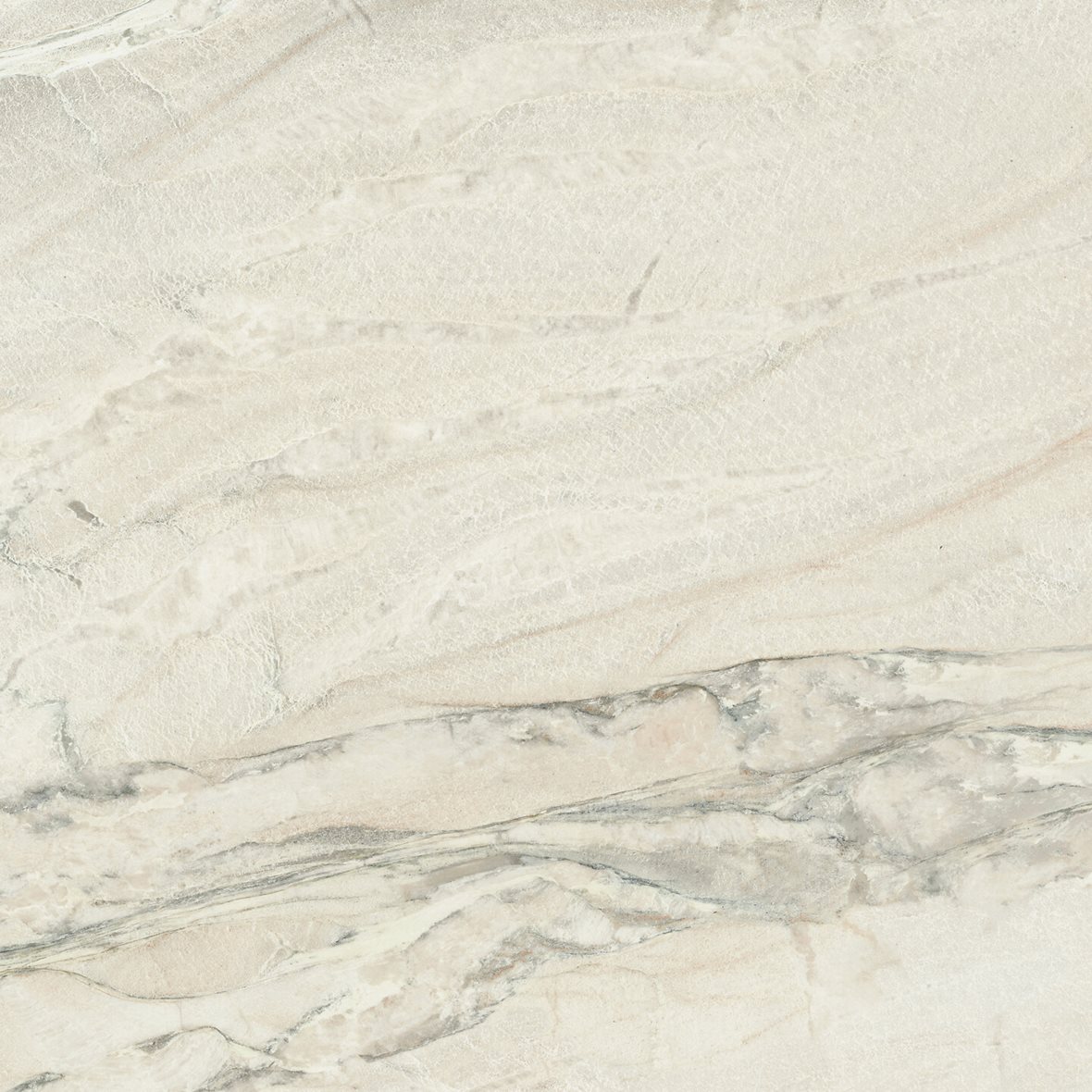 LPC Odyssey lasitettu porcelanato lattialaatta ulkolaatta 60X60 R06 Macauba karhennettu matta keskitumma beige kivi
