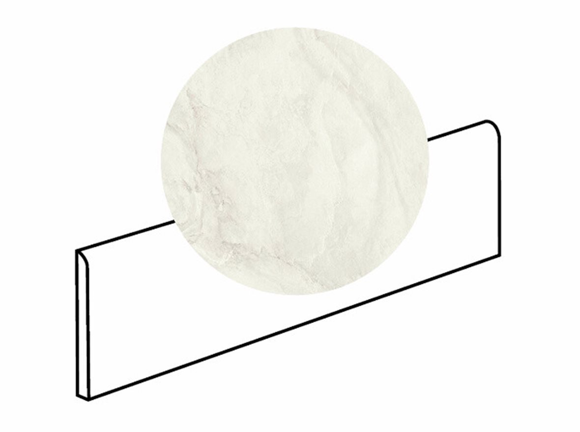 LPC Odyssey lasitettu jalkalista 6X60 03 Ardesia tasapintainen matta vaalea beige kivi