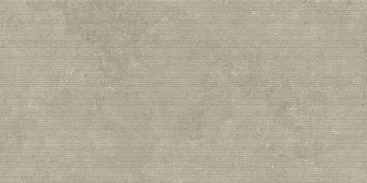 LPC Geo Re60 Stripe lasittamaton porcelanato seinälaatta 60X119,7 02 Powder tasapintainen silotettu matta keskitumma beige kivi