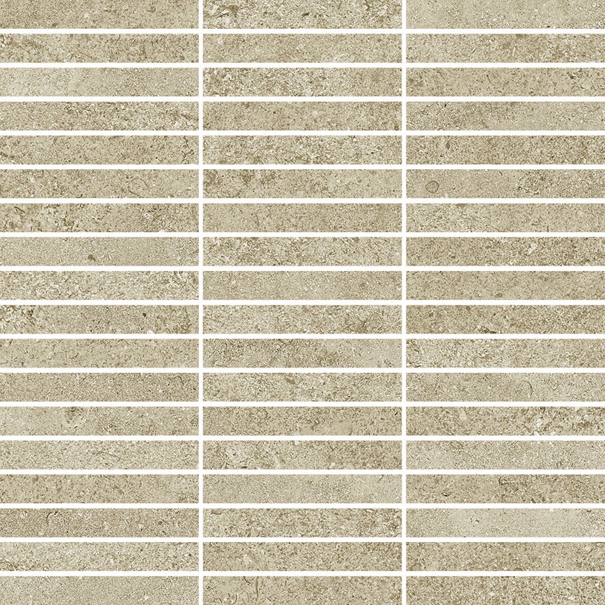 LPC Geo Re60 lasittamaton porcelanato mosaiikki seinälaatta lattialaatta 1,5X9,6 03 Sand tasapintainen silotettu matta keskitumma ruskea kivi